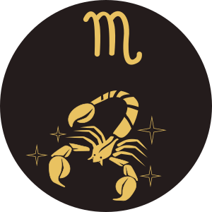 Sternzeichen Skorpion Symbol
