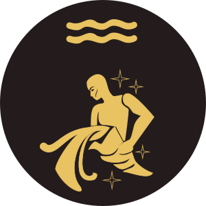 Sternzeichen Wassermann Symbol