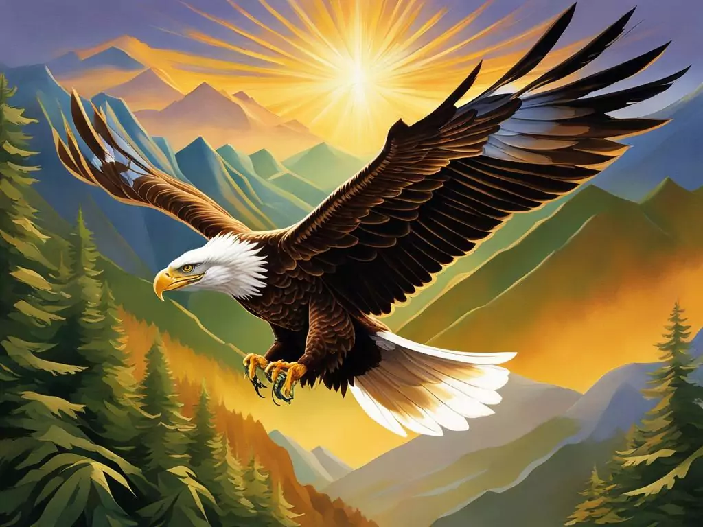 Das Krafttier Adler als Symbol der Freiheit und Erneuerung