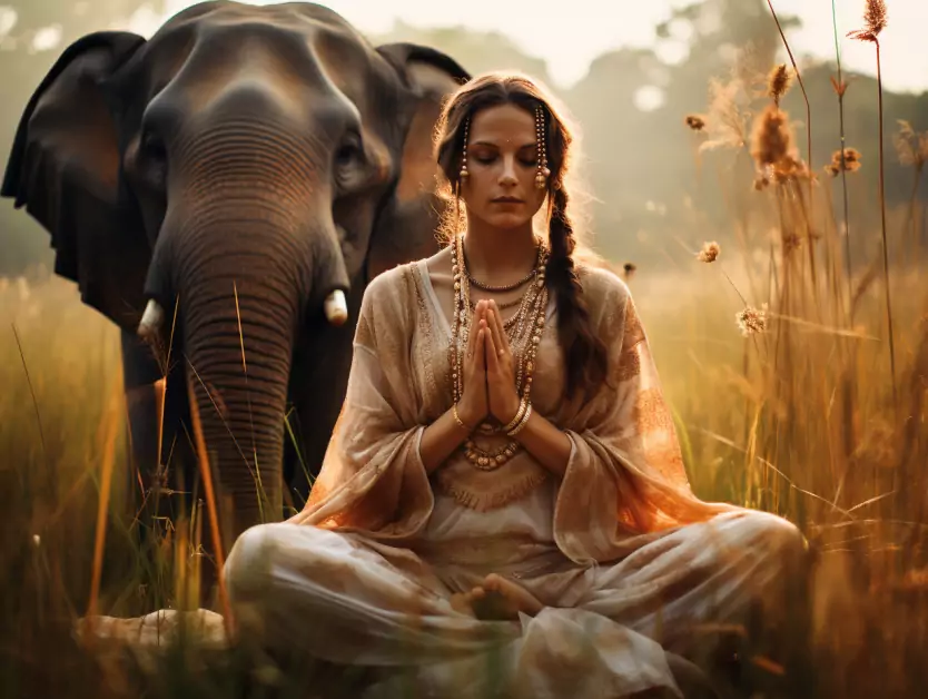 Meditation um mit dem Krafttier Elefant in Verbindung zu treten